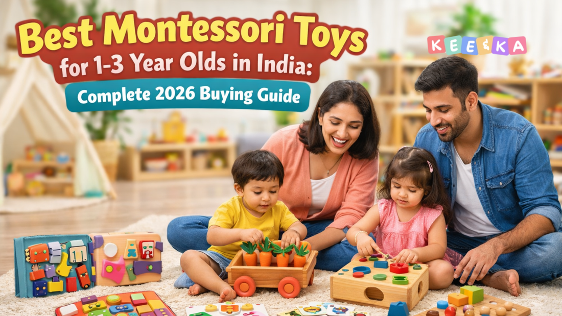 Best Montessori toys for 1 to 3 year olds in India