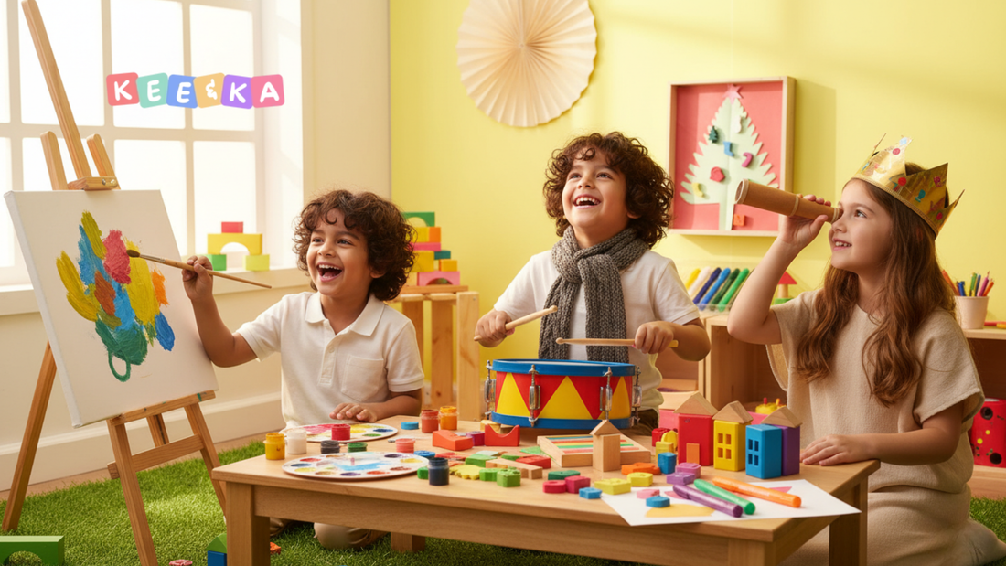 Creative Learning Through Art, Music & Imaginative Play