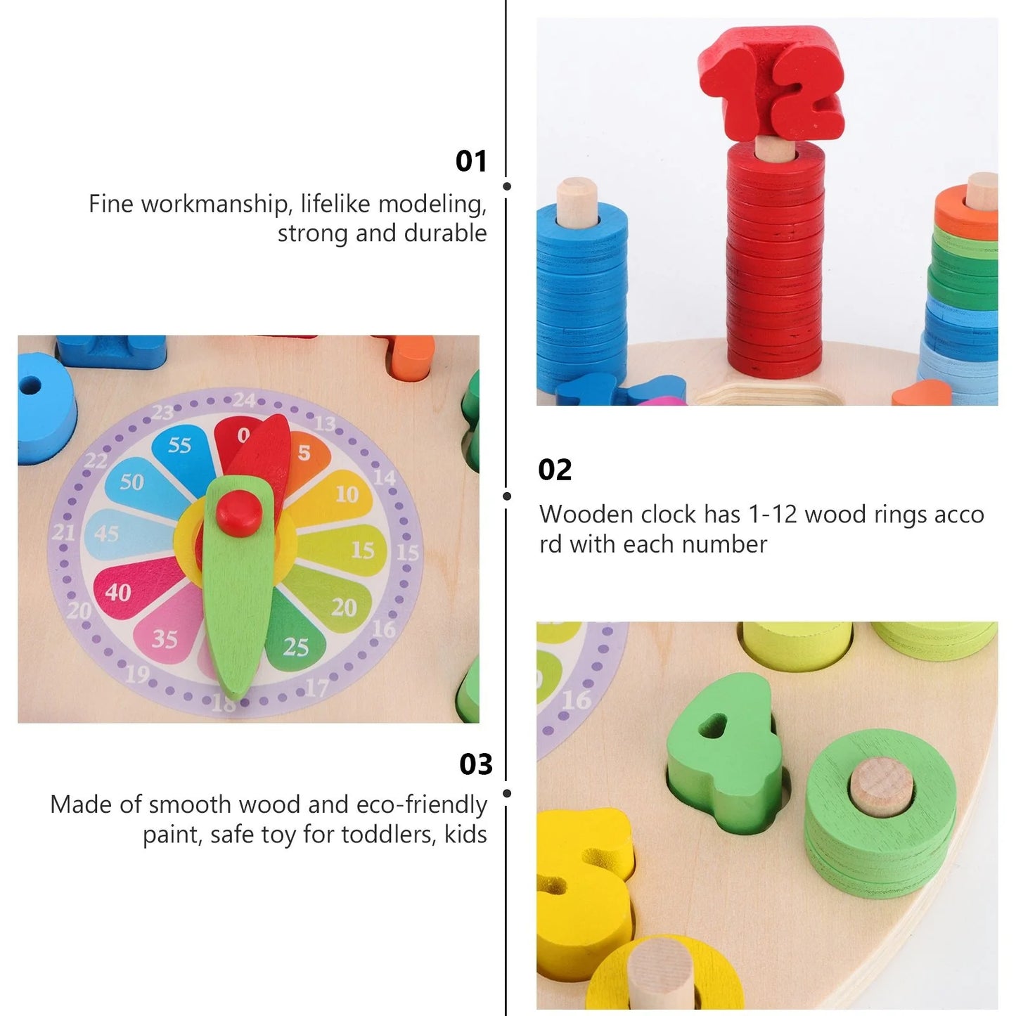Number Counting Clock - Kee&Ka