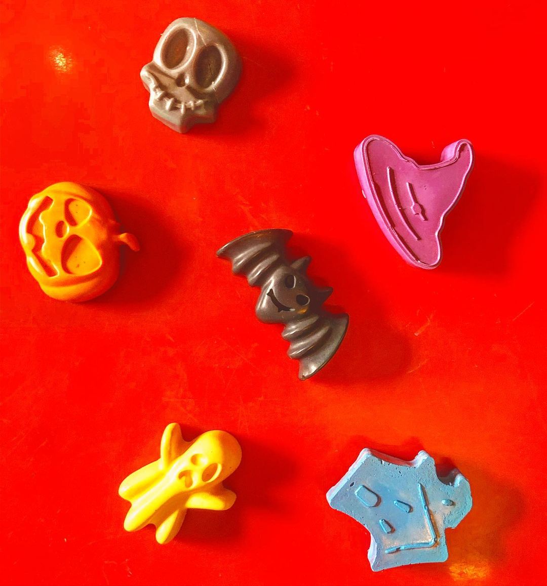 Jumbo Halloween Crayon set of 6 - Kee&Ka