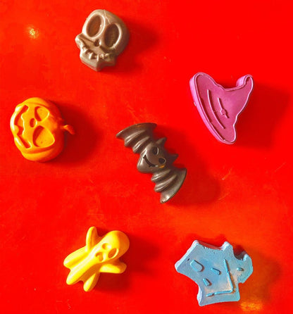 Jumbo Halloween Crayon set of 6 - Kee&Ka