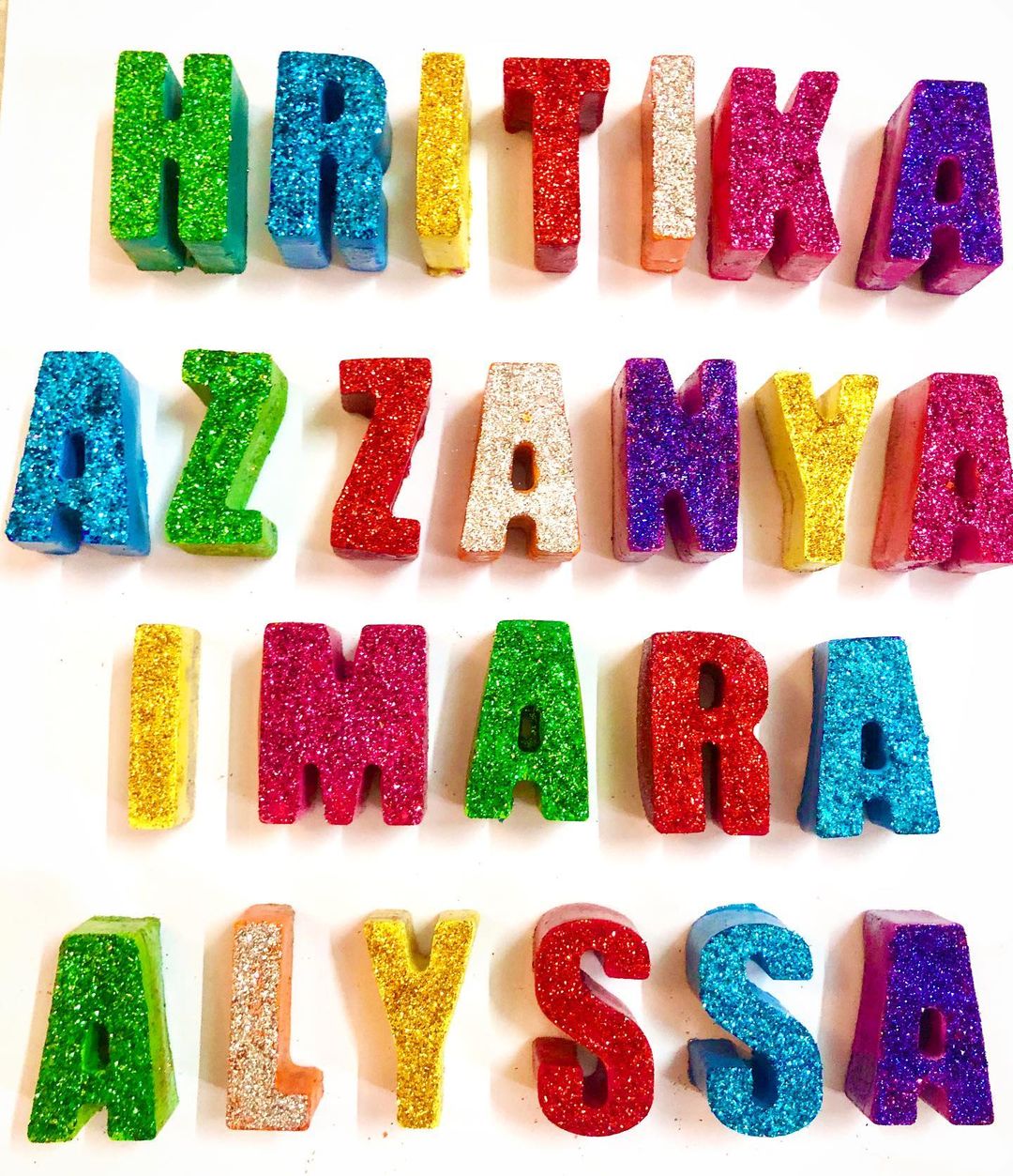 Glitter Name Krayon - Kee&Ka