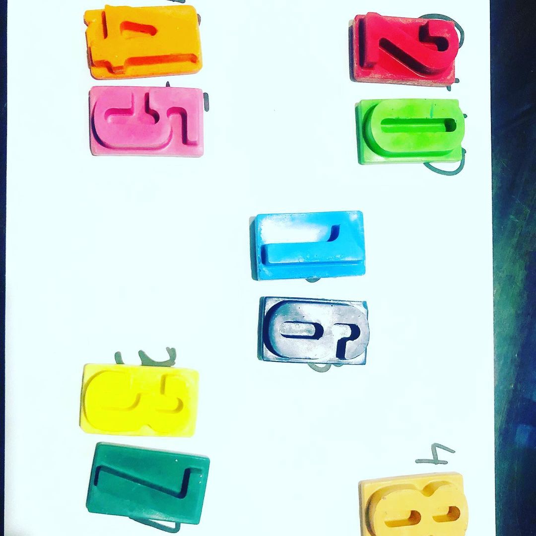 The Number Crayon set 1-10 - Kee&Ka