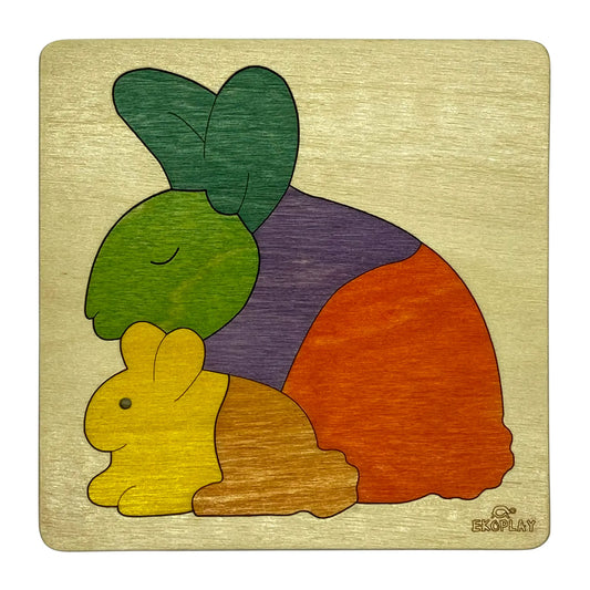 Rainbow Rabbit - Kee&Ka