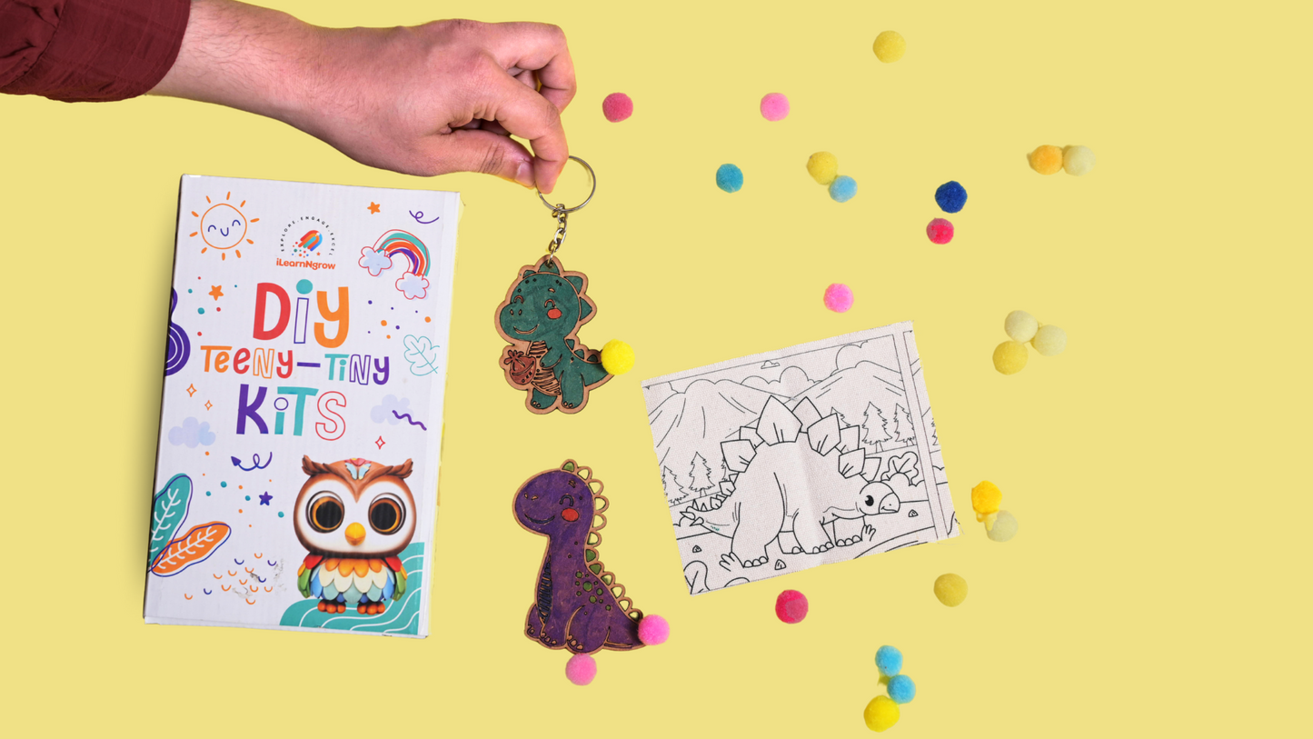 Teeny Tiny DIY Dino Painting Kit