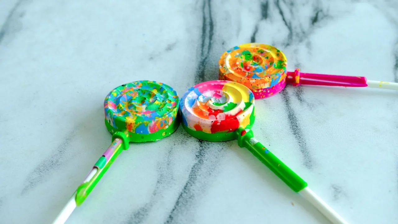Lollipop Krayon - 1 piece (Random) - Kee&Ka