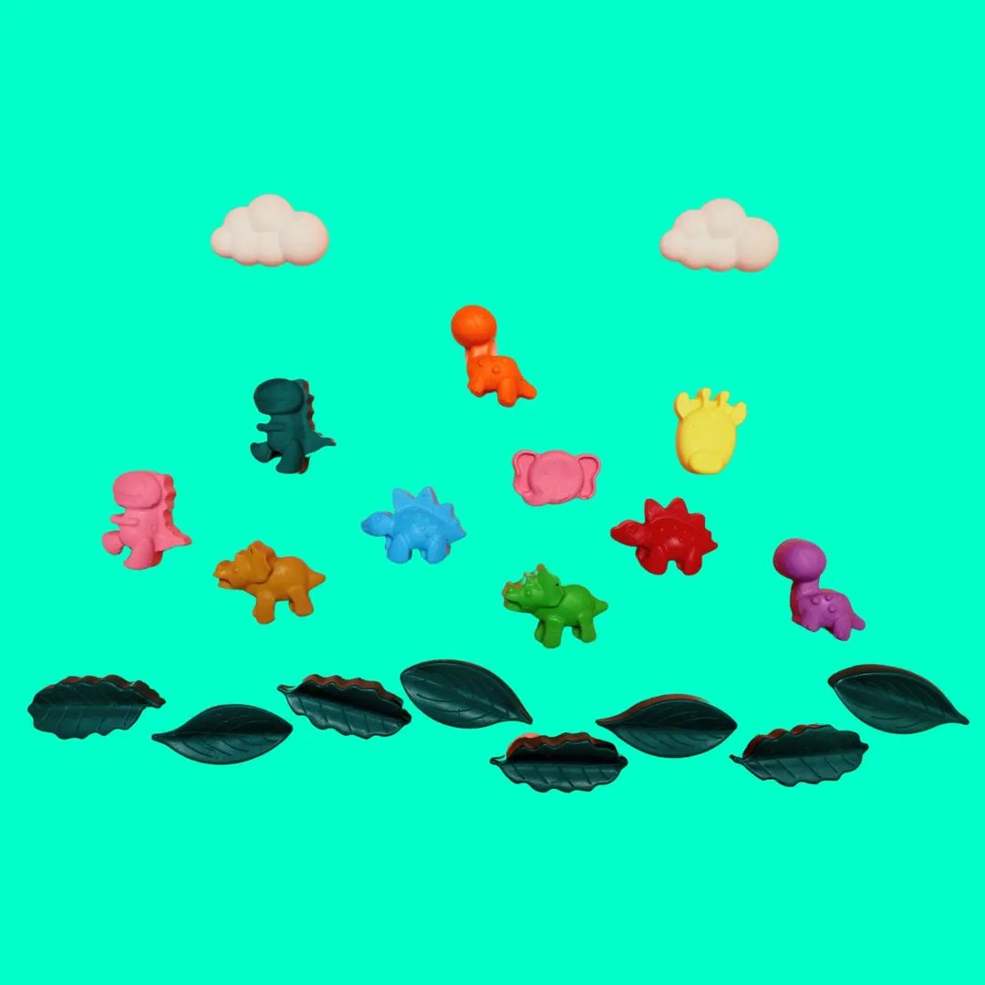 Mini Dino set of 8 - Kee&Ka