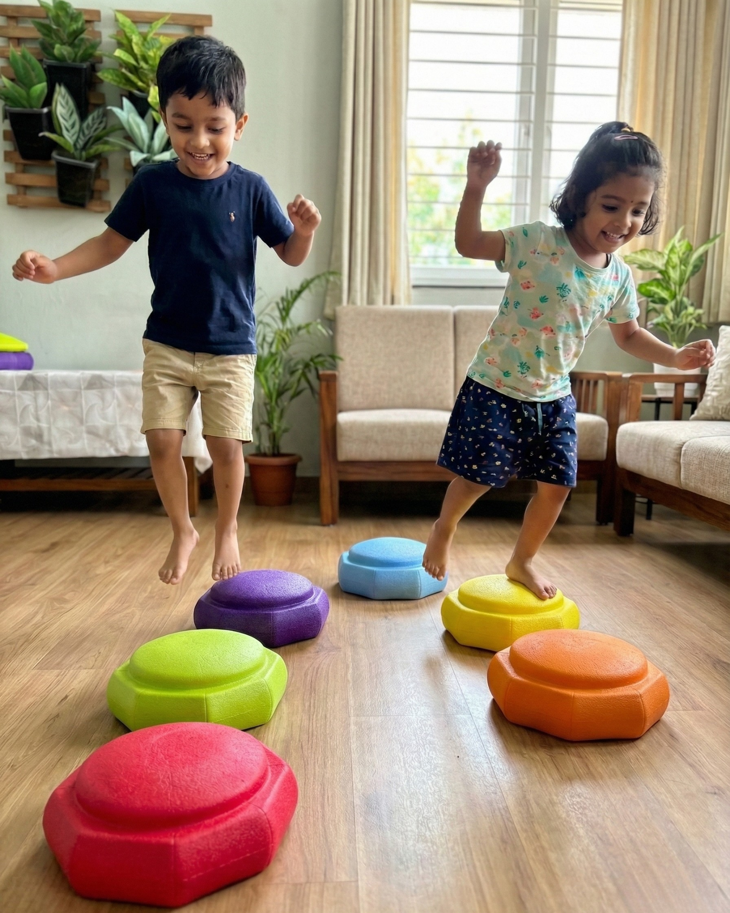 Stepping Stone & Balance Board Combo