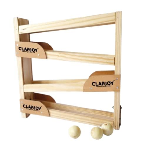 Clapjoy Wooden Ball Tracker for Kids - Kee&Ka