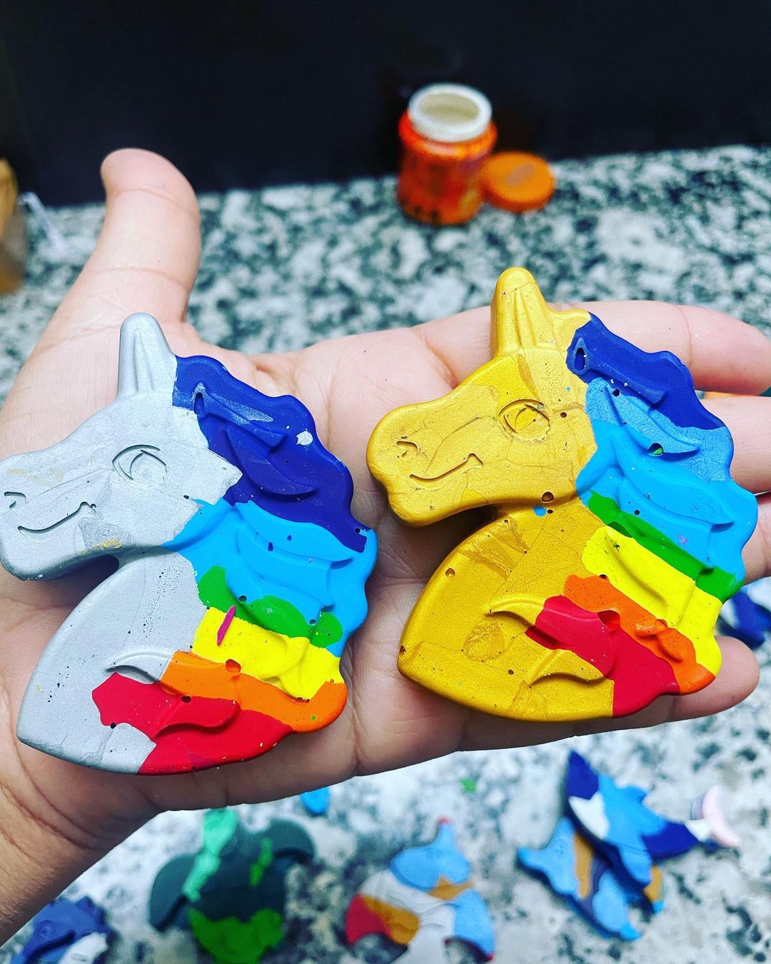 Jumbo Unicorn Krayon - 1 Piece (Random) - Kee&Ka