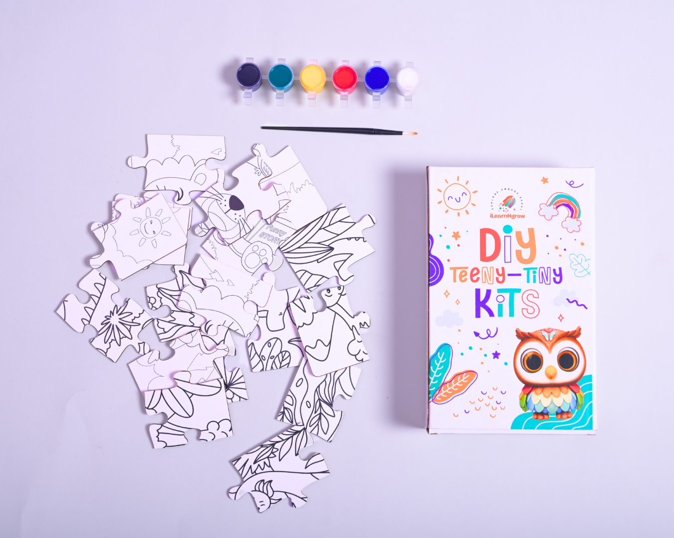 Teeny Tiny DIY Puzzle - Set of Two