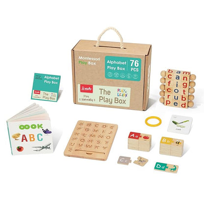 Play Box-Montessori Learning Wooden Baby Toys