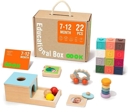 Montessori Learning Wooden boxes