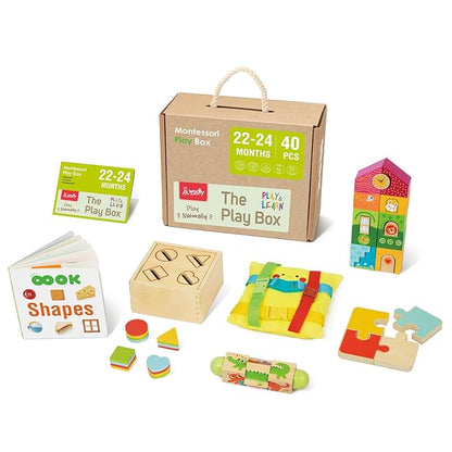 Montessori Learning Wooden boxes