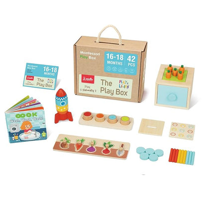 Montessori Learning Wooden boxes