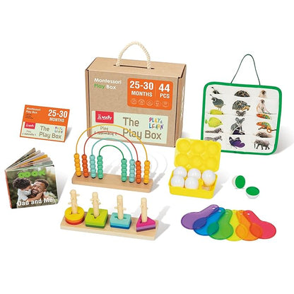 Montessori Learning Wooden boxes