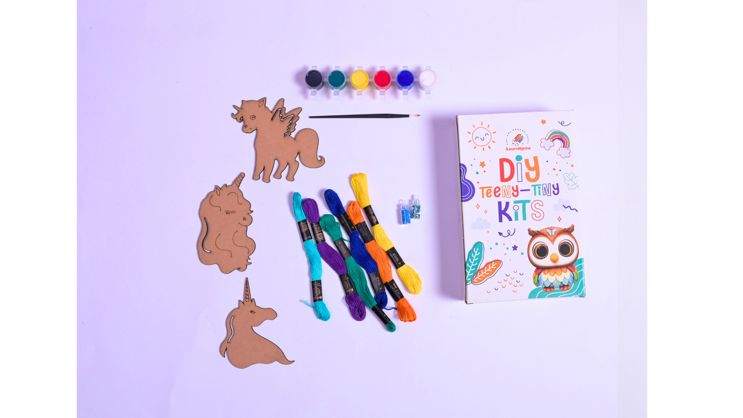 Teeny Tiny DIY Unicorn Thread Kit