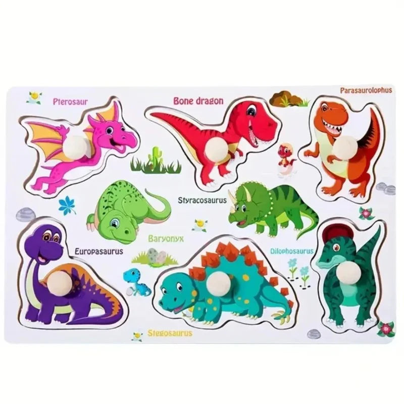 Early Learning Small Knob Puzzle - Kee&Ka