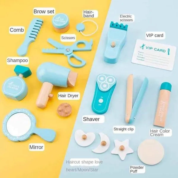 Blue Hairdresser Set - Kee&Ka