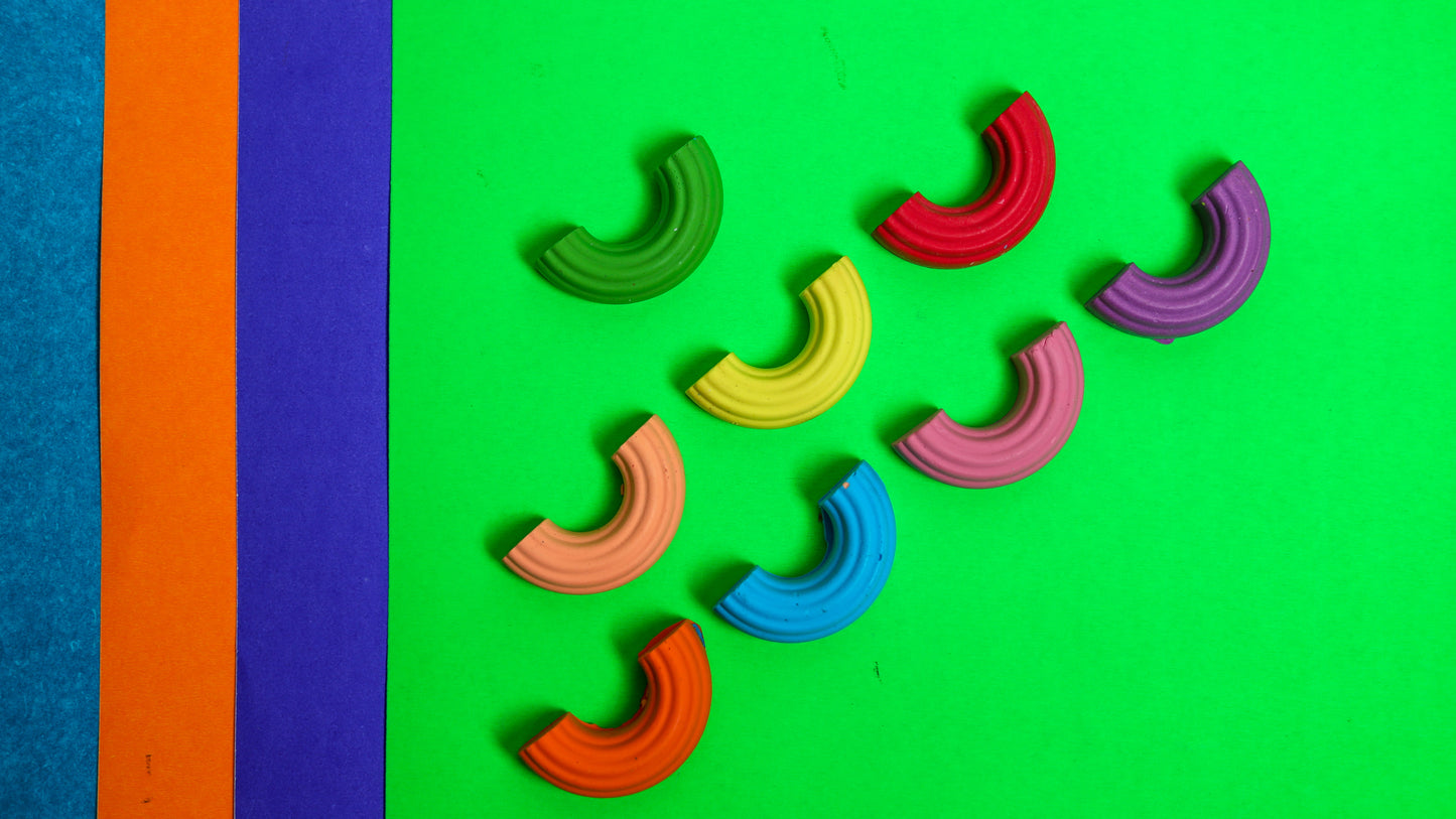 Mini rainbows Set of 8 - VIBGYOR + 1 extra color - Kee&Ka