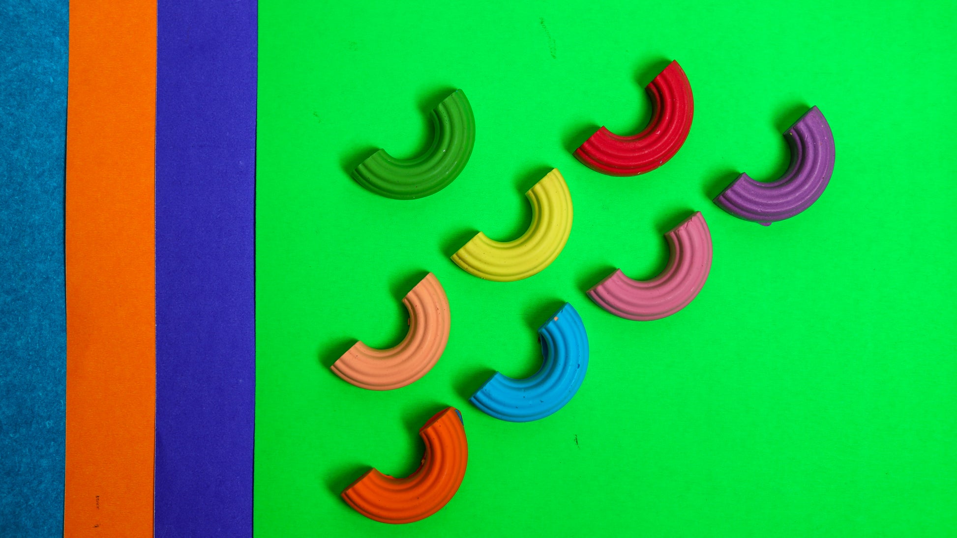 Mini rainbows Set of 8 - VIBGYOR + 1 extra color - Kee&Ka