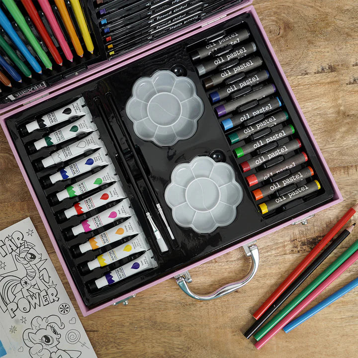 128 Pieces Colouring Set- Unicorn - Kee&Ka