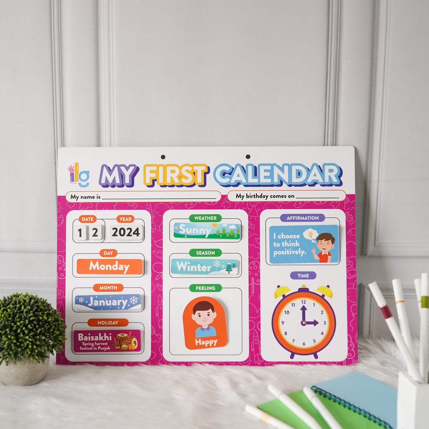 My First Home Calendar - Kee&Ka