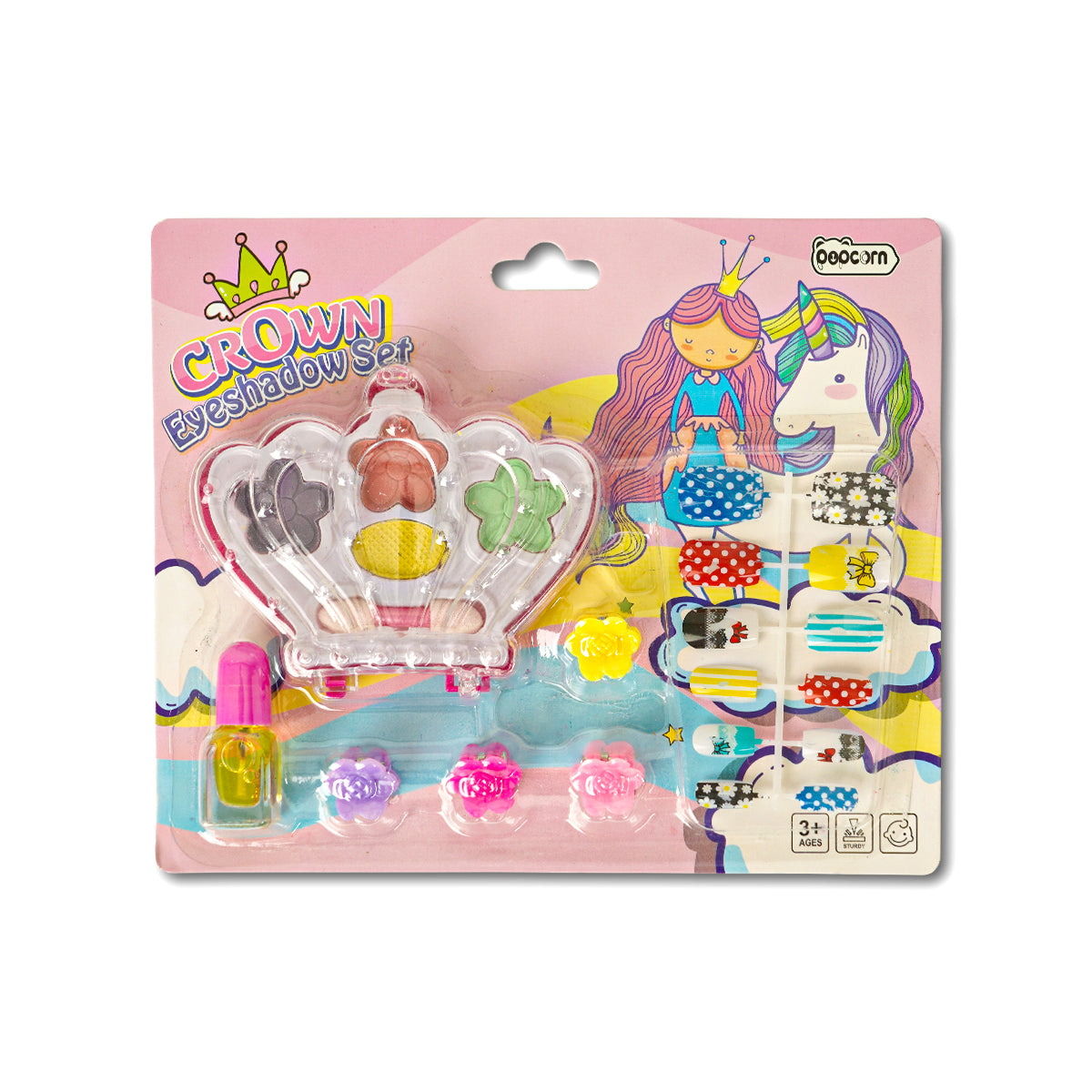 Crown Eyeshadow and Nail Art Kit - Kee&Ka