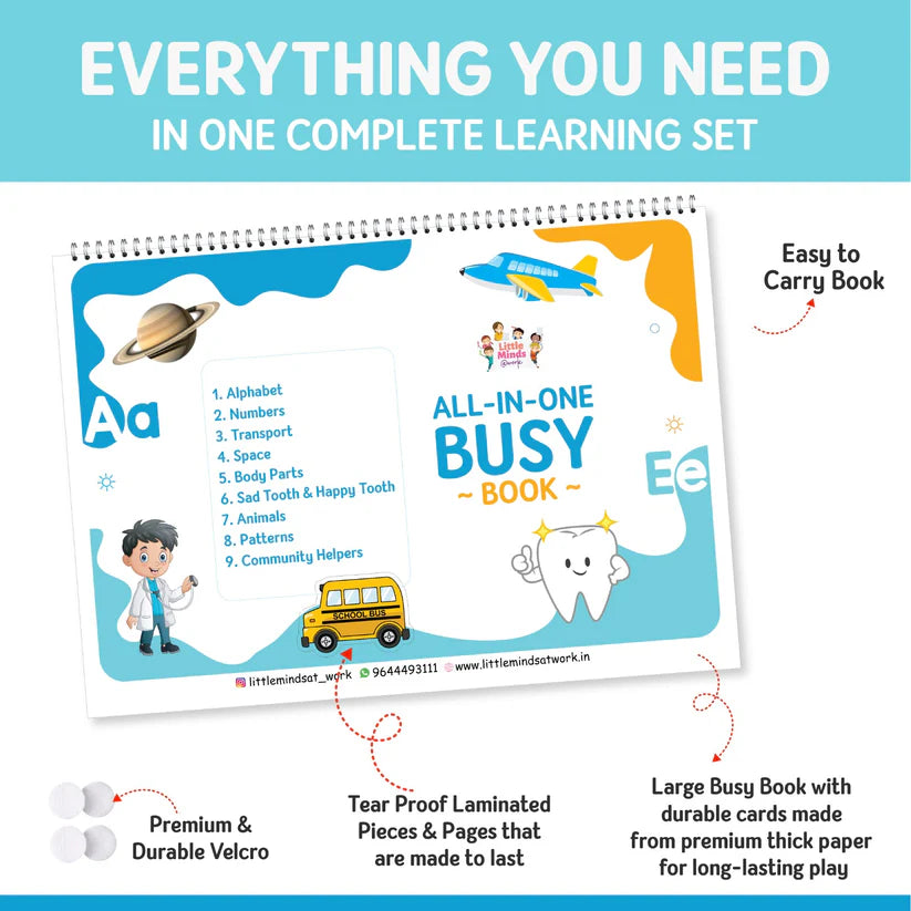 All-In-One Busy Book - Kee&Ka