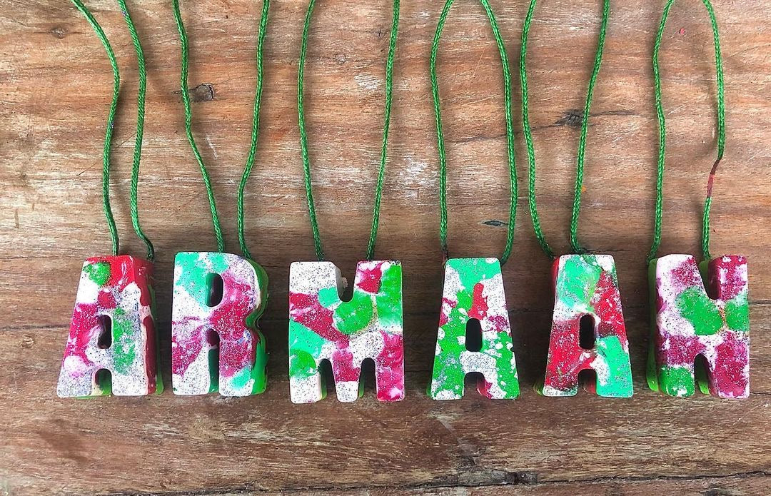 Name Letter Crayons - Kee&Ka