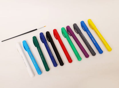 Silky Crayon Pens - Kee&Ka