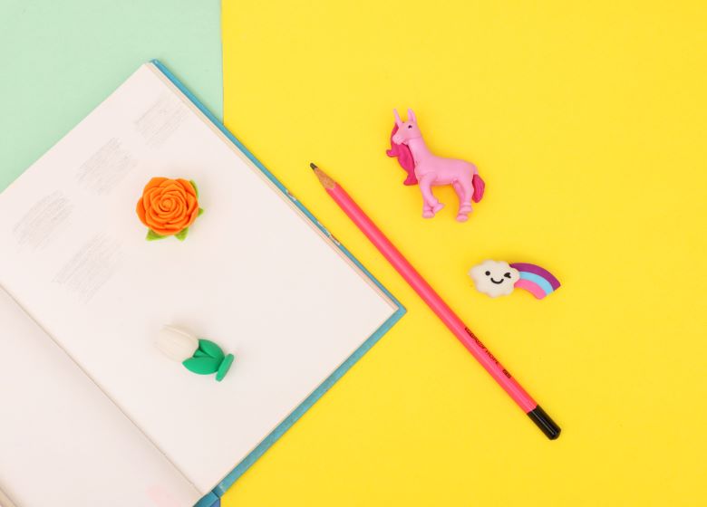 Unicorn Eraser Set - Kee&Ka