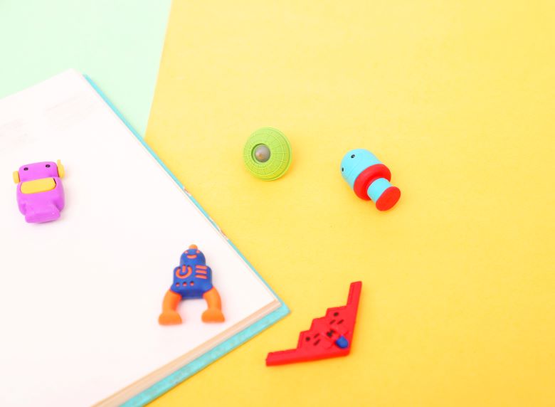 Space Theme Eraser Set - Kee&Ka