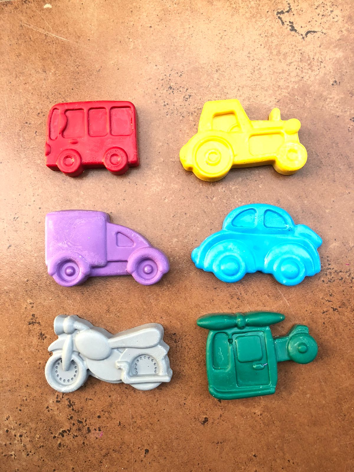 Jumbo Vehicles set of 6 - Kee&Ka