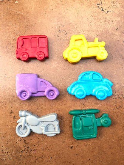 Jumbo Vehicles set of 6 - Kee&Ka