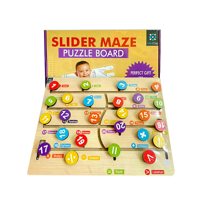 Metclap Slider Maze Number - Kee&Ka