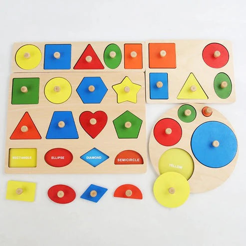 Hand Grab Geometric Board - Kee&Ka