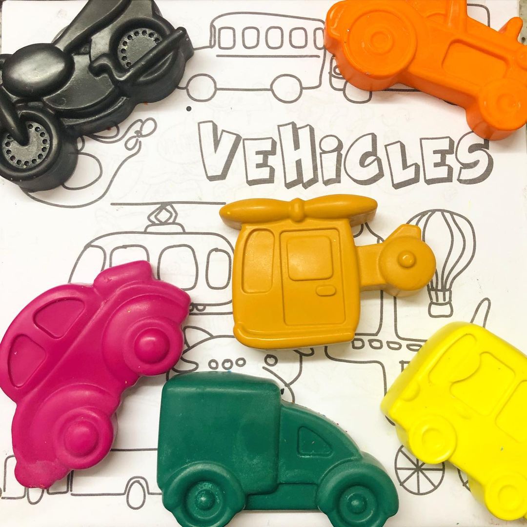 Jumbo Vehicles set of 6 - Kee&Ka