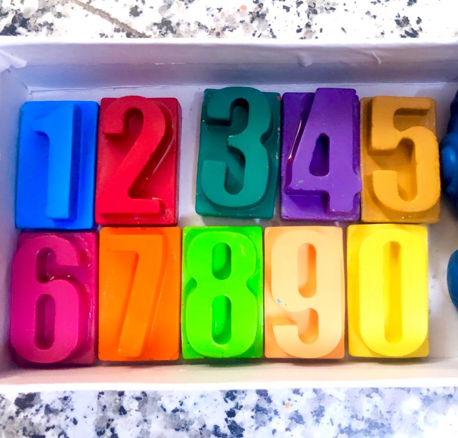 The Number Crayon set 1-10 - Kee&Ka