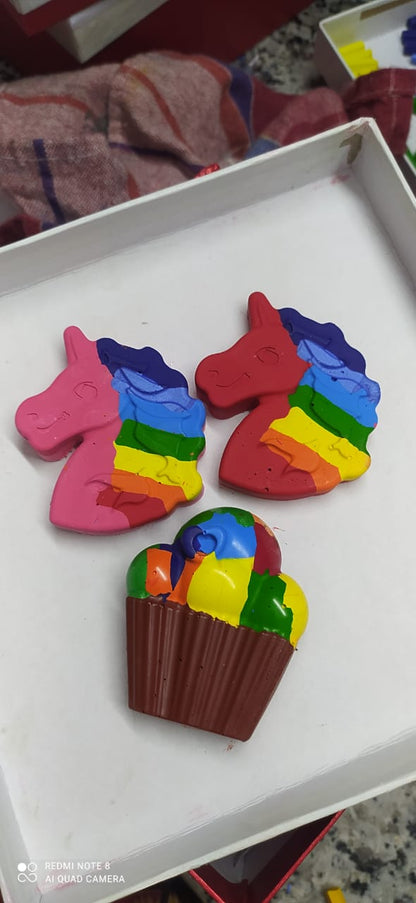 Jumbo Unicorn Krayon - 1 Piece (Random) - Kee&Ka