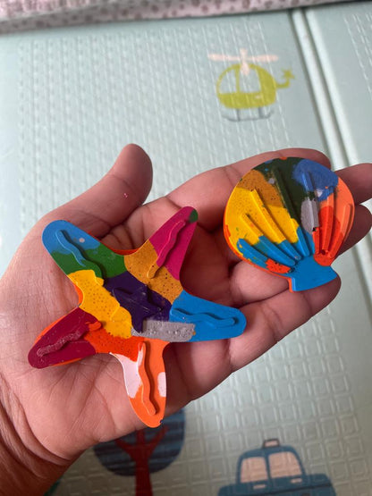 Under the sea set of 8- Marbled - Kee&Ka