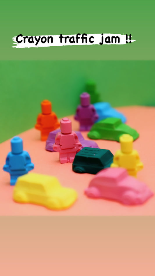 Lego Men Krayon set- 8 - Kee&Ka