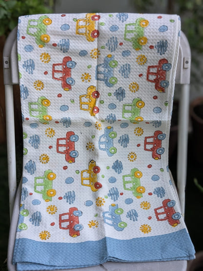 Giraffe Towels+Crab Goggles+Pink Fish Cap Combo