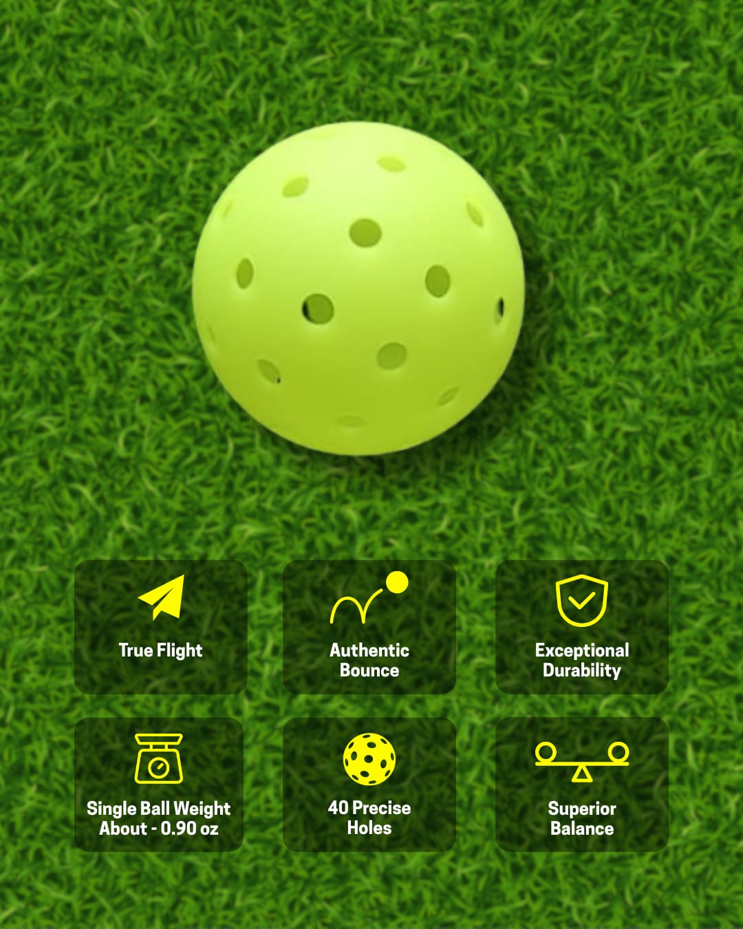 Pickleball Balls (Set of 2)