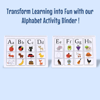 Alphabet Binder (Ages 2 to 5 years ) - Kee&Ka