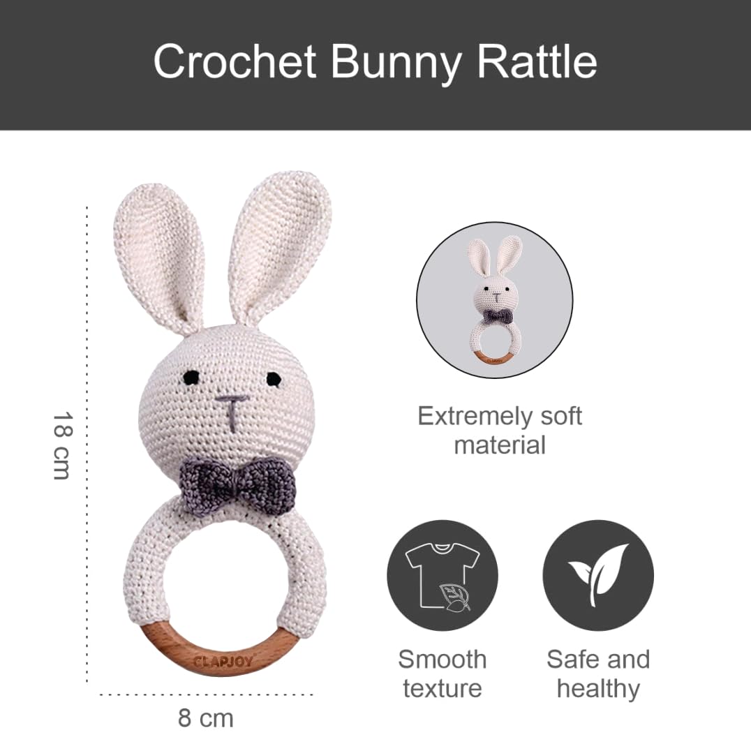 Clapjoy Baby Rattle - Kee&Ka
