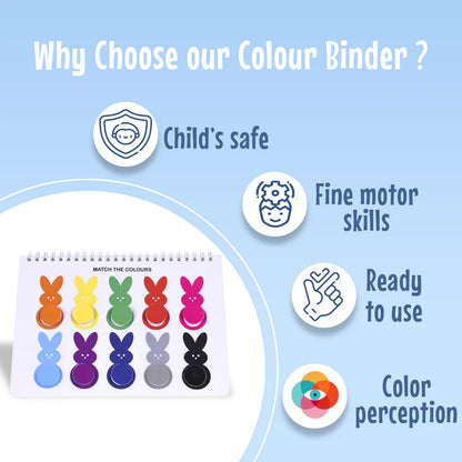 Colors Binder (Ages 1 to 4 years ) - Kee&Ka
