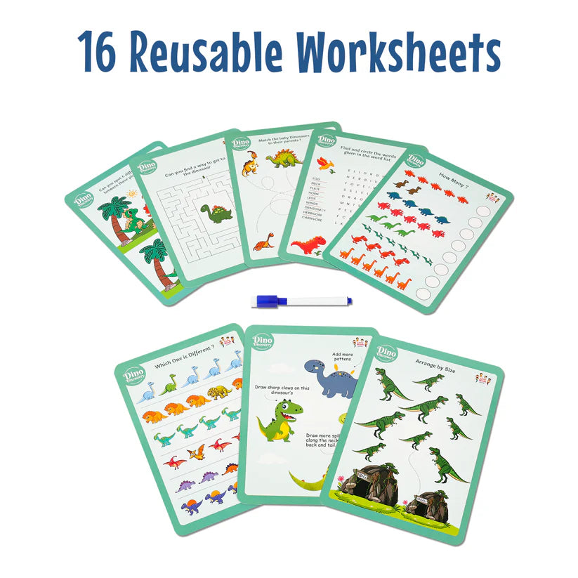 Dinosaur Worksheets - Kee&Ka