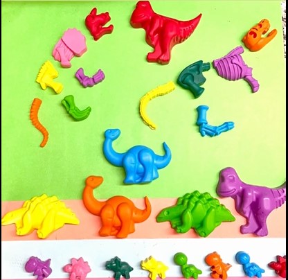 Fossil Crayon set of 2 - Kee&Ka