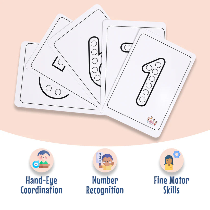 Number Dot Sticker Sheet - Kee&Ka